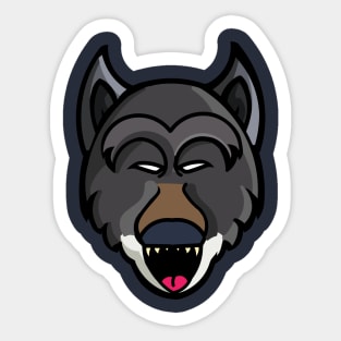 Grey Wolf Sticker